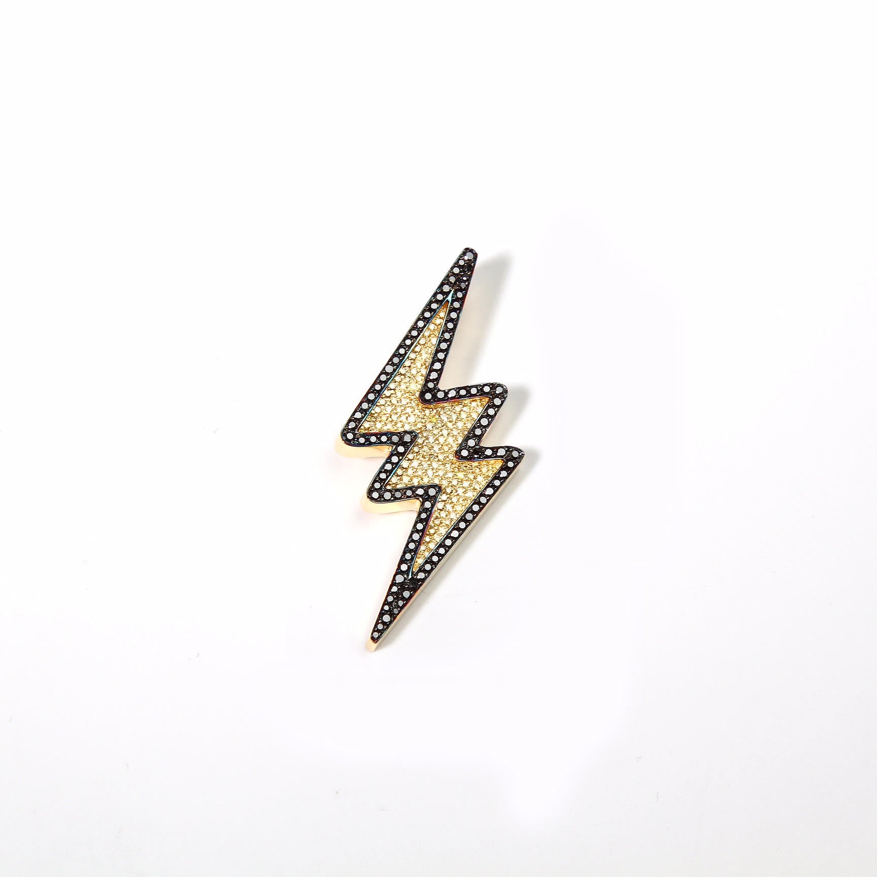 ICED OUT LIGHTNING BOLT PIECE FOR JBALVIN - IF & Co. Custom Jewelers