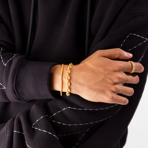 Vincent Diamond Tennis Bracelet (5-Point)