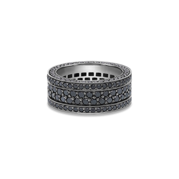 Massimo Eternity Ring (Special Black, 2-Row)