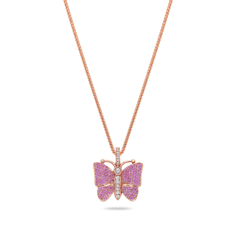 Micro Butterfly Piece (Special Rose, Fully Iced)