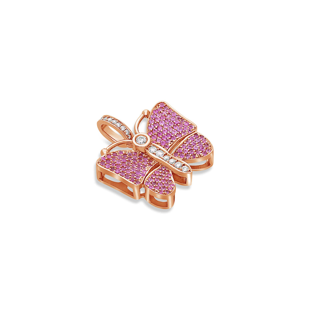 Micro Butterfly Piece (Special Rose, Fully Iced)