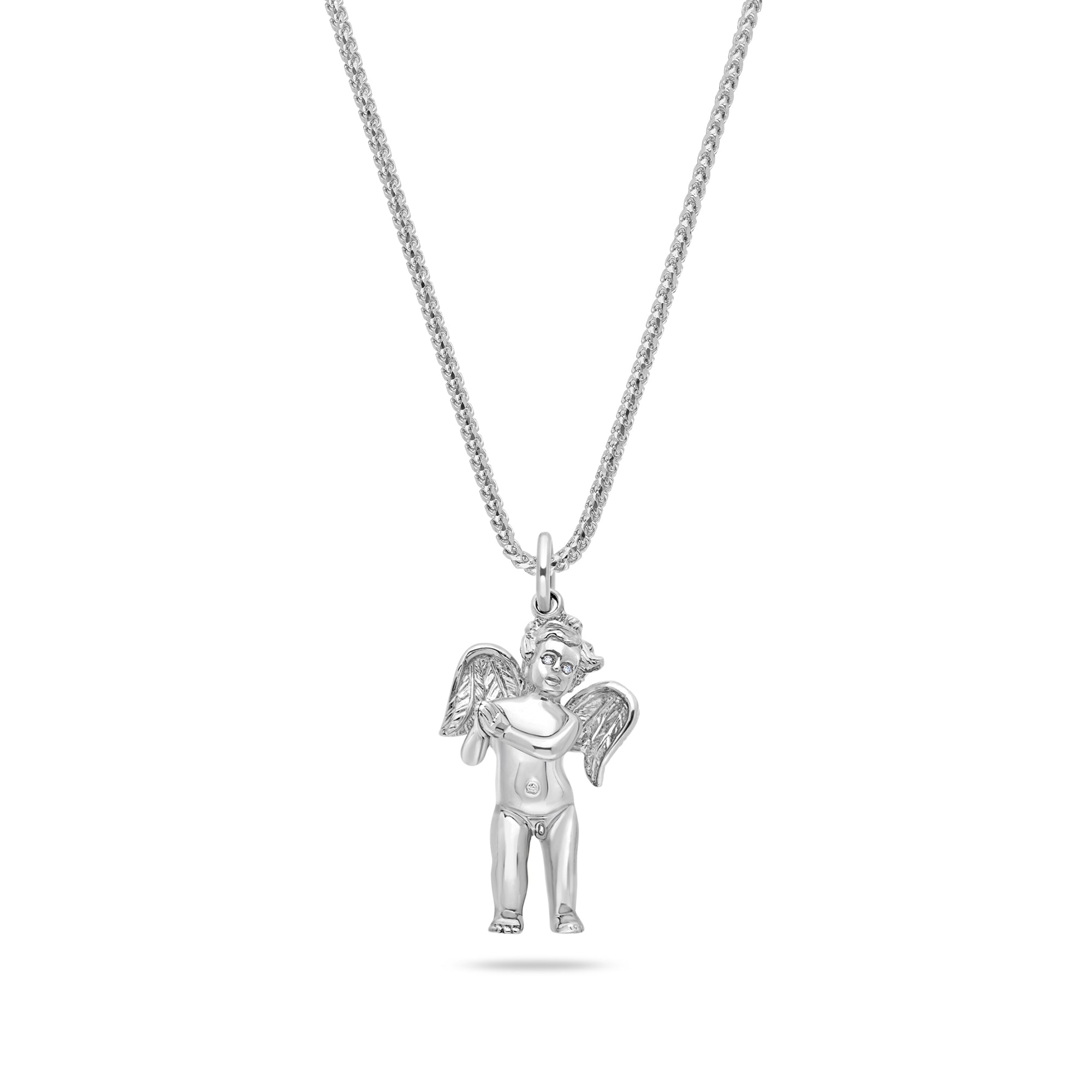 Legacy Piece: Milli Cherub Angel (Praying Hands, Diamond Eyes)