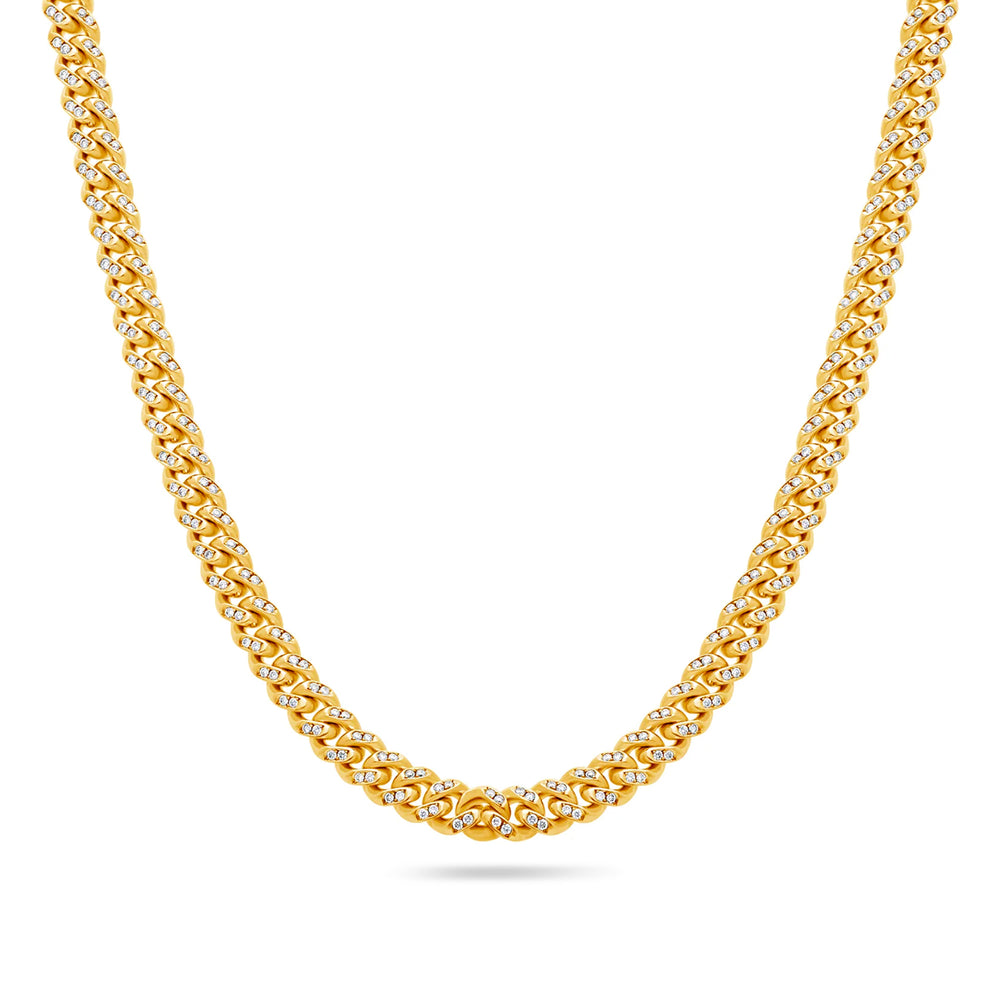 Diamond Cuban Link Chain (5mm)
