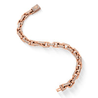 Diamond Odin Link Bracelet (8mm)