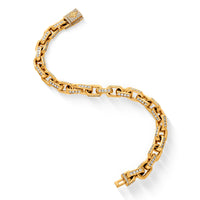 Diamond Odin Link Bracelet (8mm)