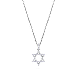 Micro Star of David Piece (Fully Iced)