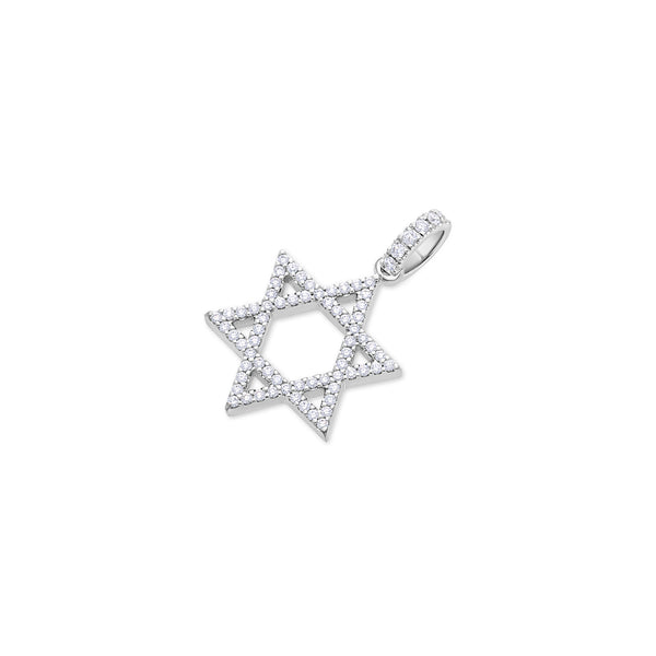 Micro Star of David Piece (Fully Iced)
