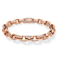 Diamond Odin Link Bracelet (8mm)