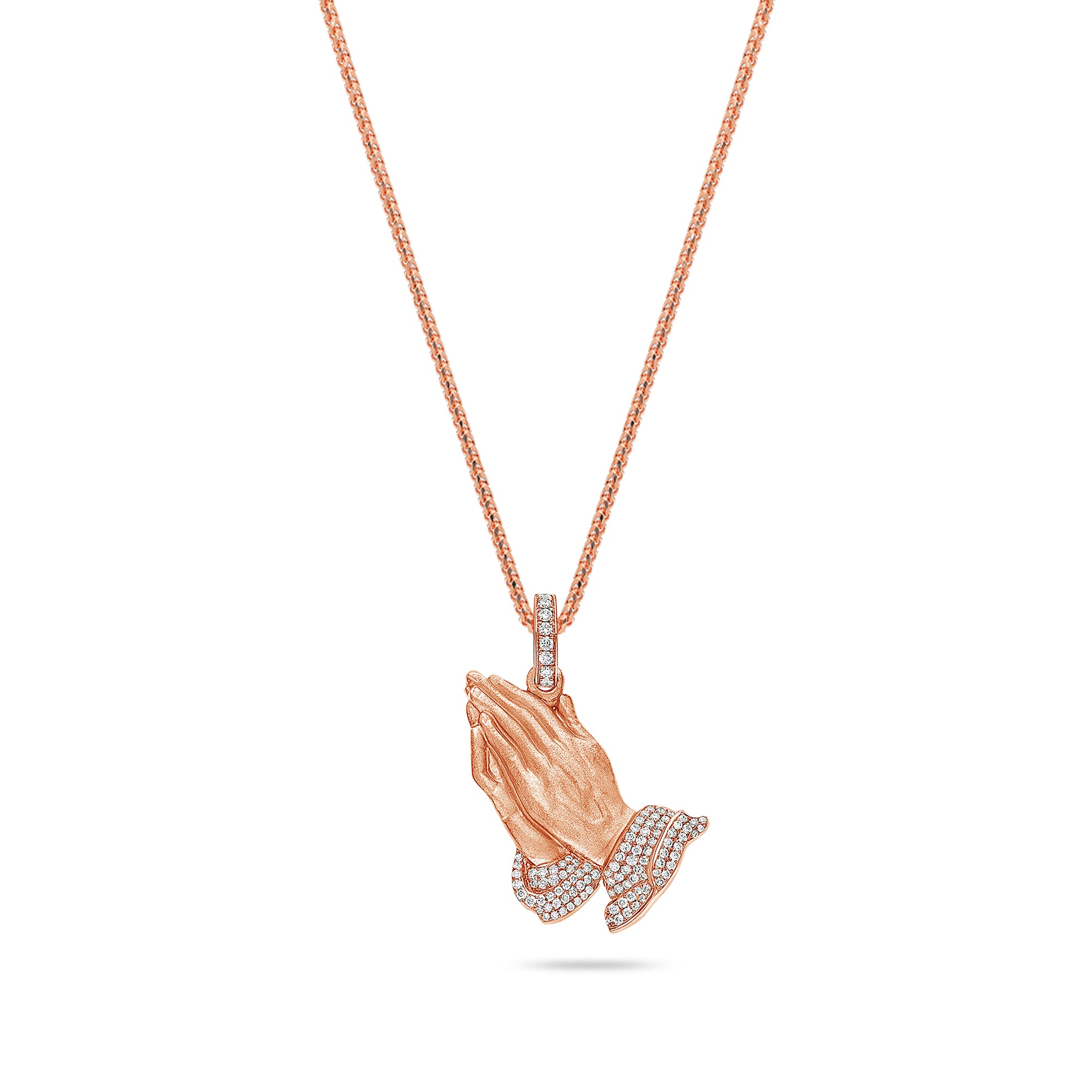 Micro Praying Hands Piece (Partially Iced)