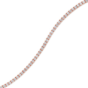 Vincent Diamond Tennis Bracelet (5-Point)