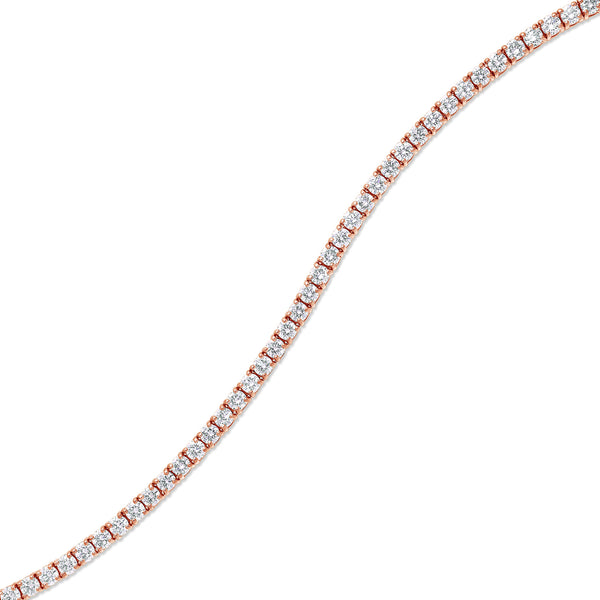 Vincent Diamond Tennis Bracelet (5-Point)