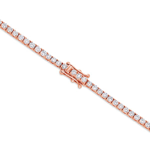 Vincent Diamond Tennis Bracelet (5-Point)