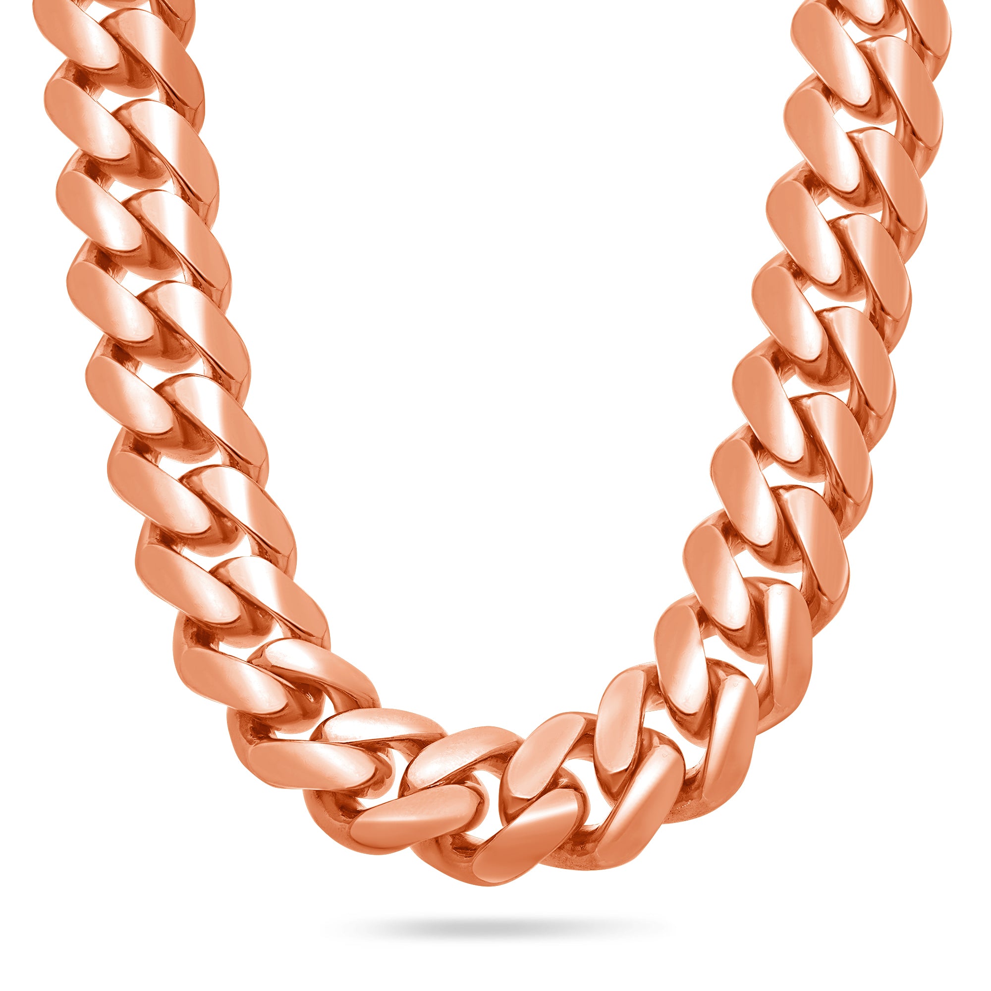 Gold Cuban Link Chain (13mm)