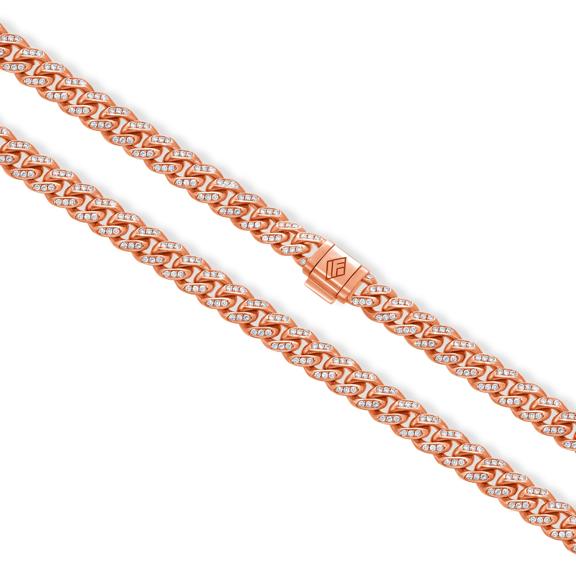 Diamond Cuban Link Chain (7mm)