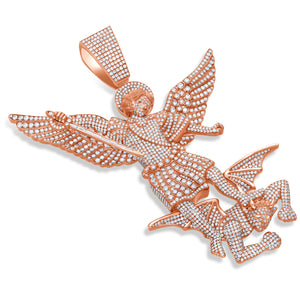 Standard Saint Michael Arch Angel Piece (Fully Iced)