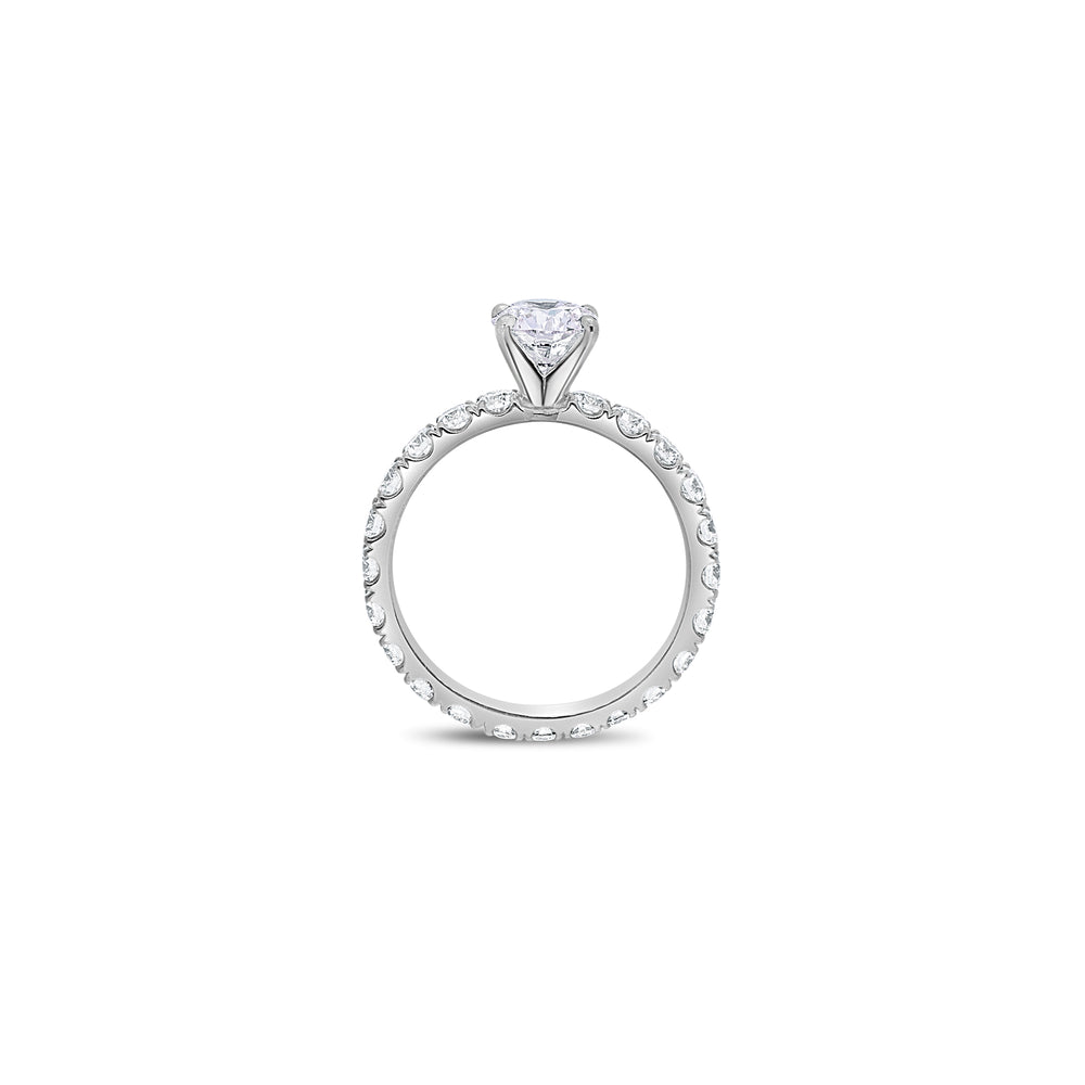 Elle Solitaire Engagement Ring (GIA Round 1.00ct)