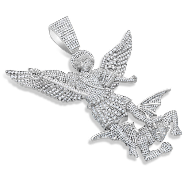 Standard Saint Michael Arch Angel Piece (Fully Iced)