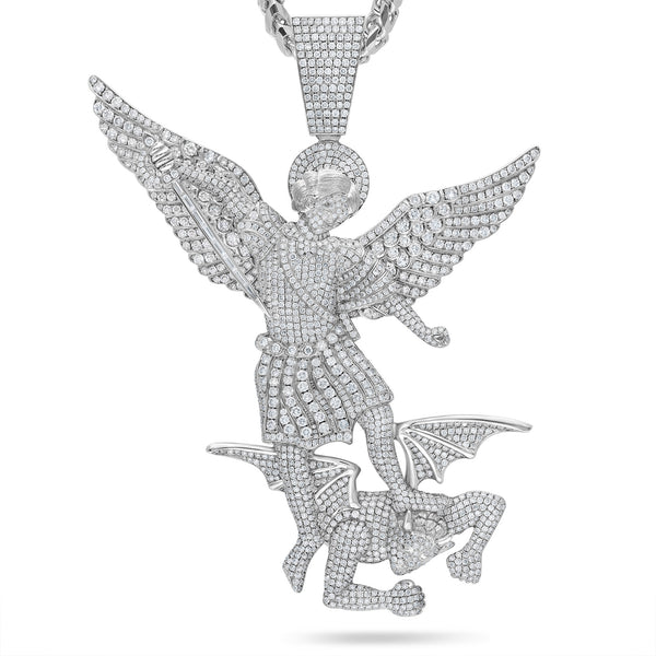 Standard Saint Michael Arch Angel Piece (Fully Iced)