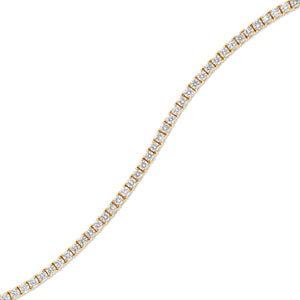 Vincent Diamond Tennis Bracelet (5-Point)