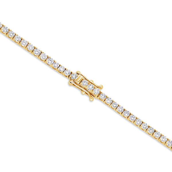 Vincent Diamond Tennis Bracelet (5-Point)