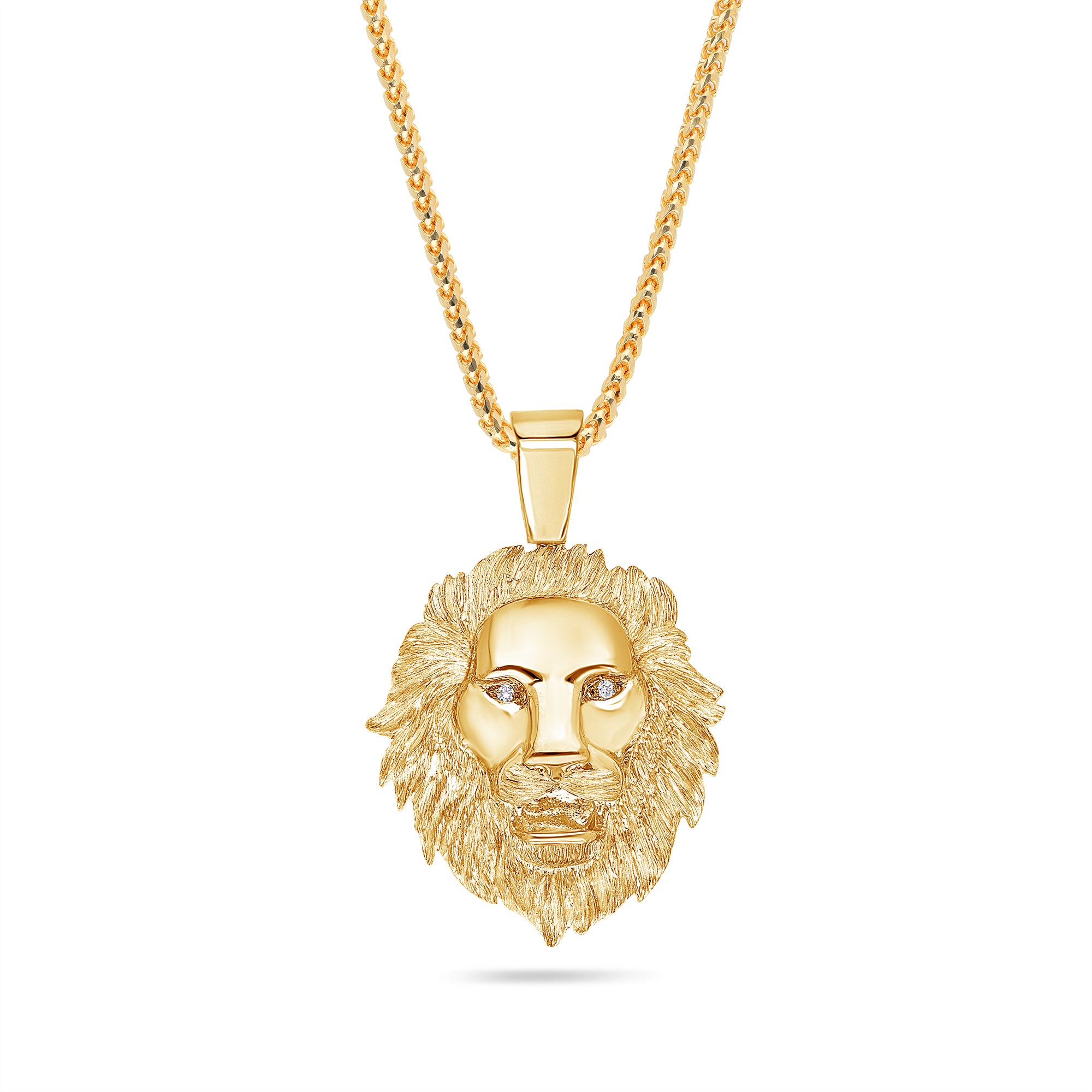 Pendants - Baby Lion Piece (Diamond Eyes) - ifandco.com