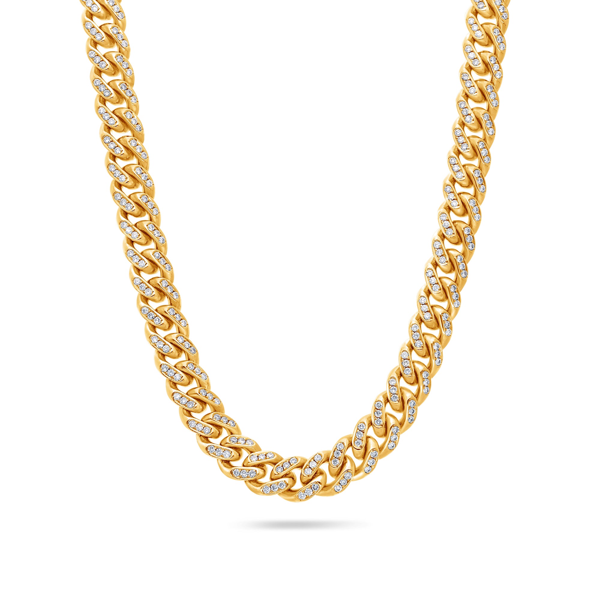 Diamond Cuban Link Chain (7mm)