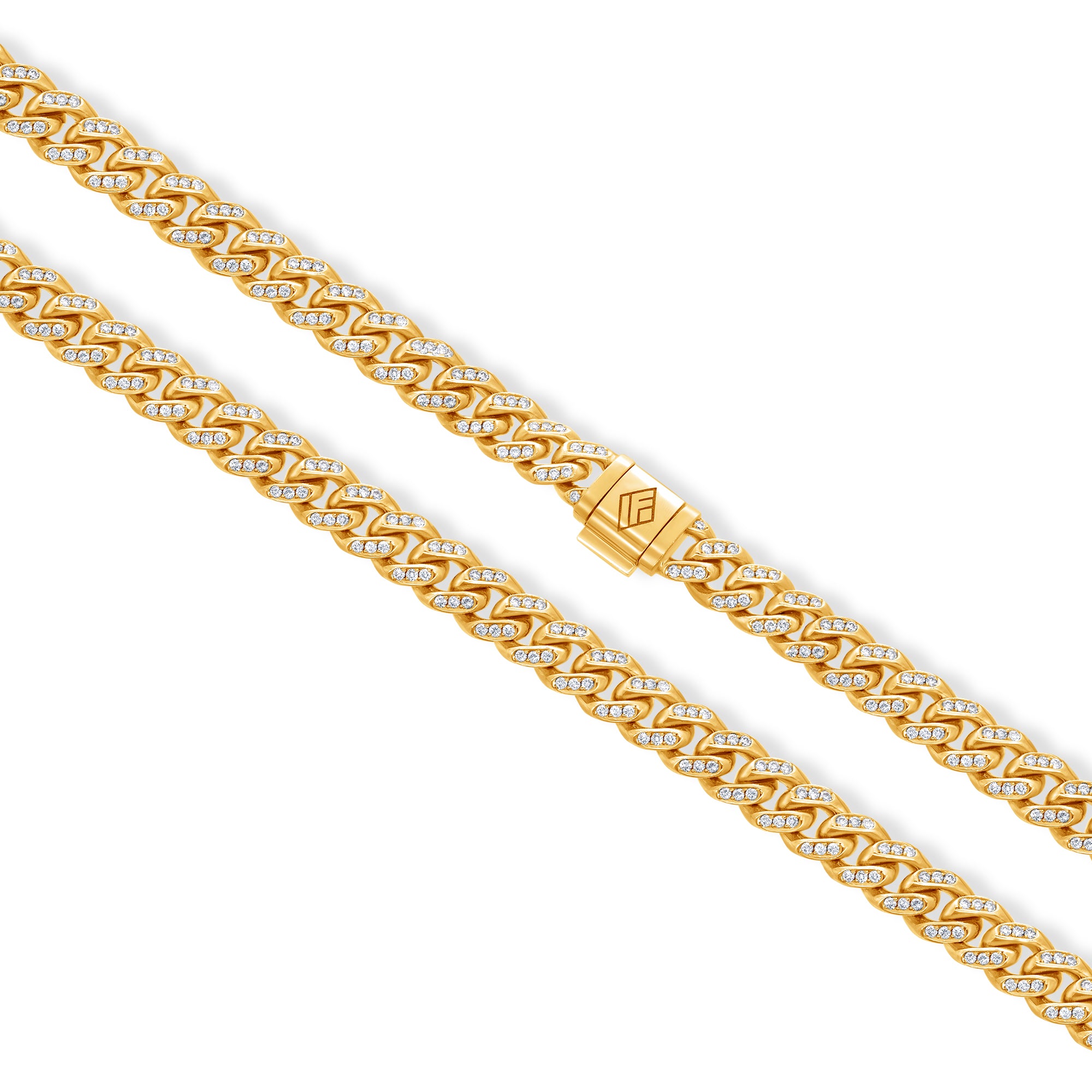 Diamond Cuban Link Chain (7mm)