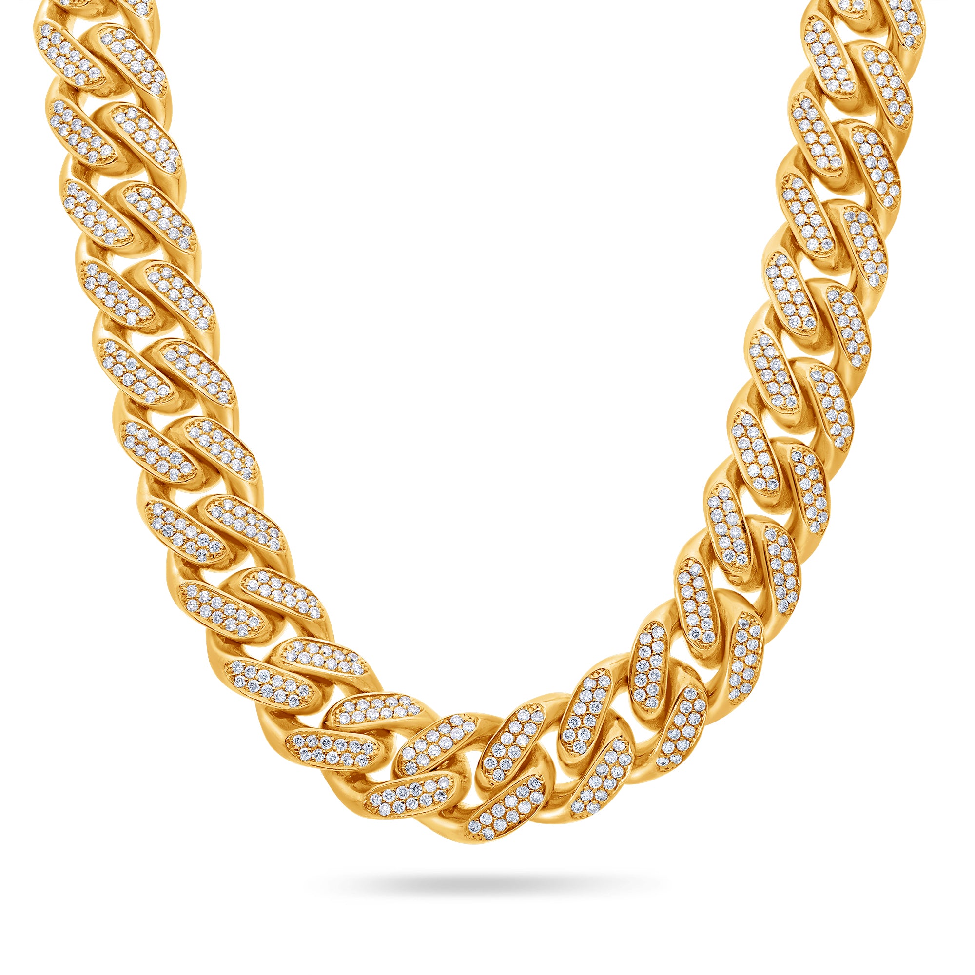 Diamond Cuban Link Chain (11mm) IF