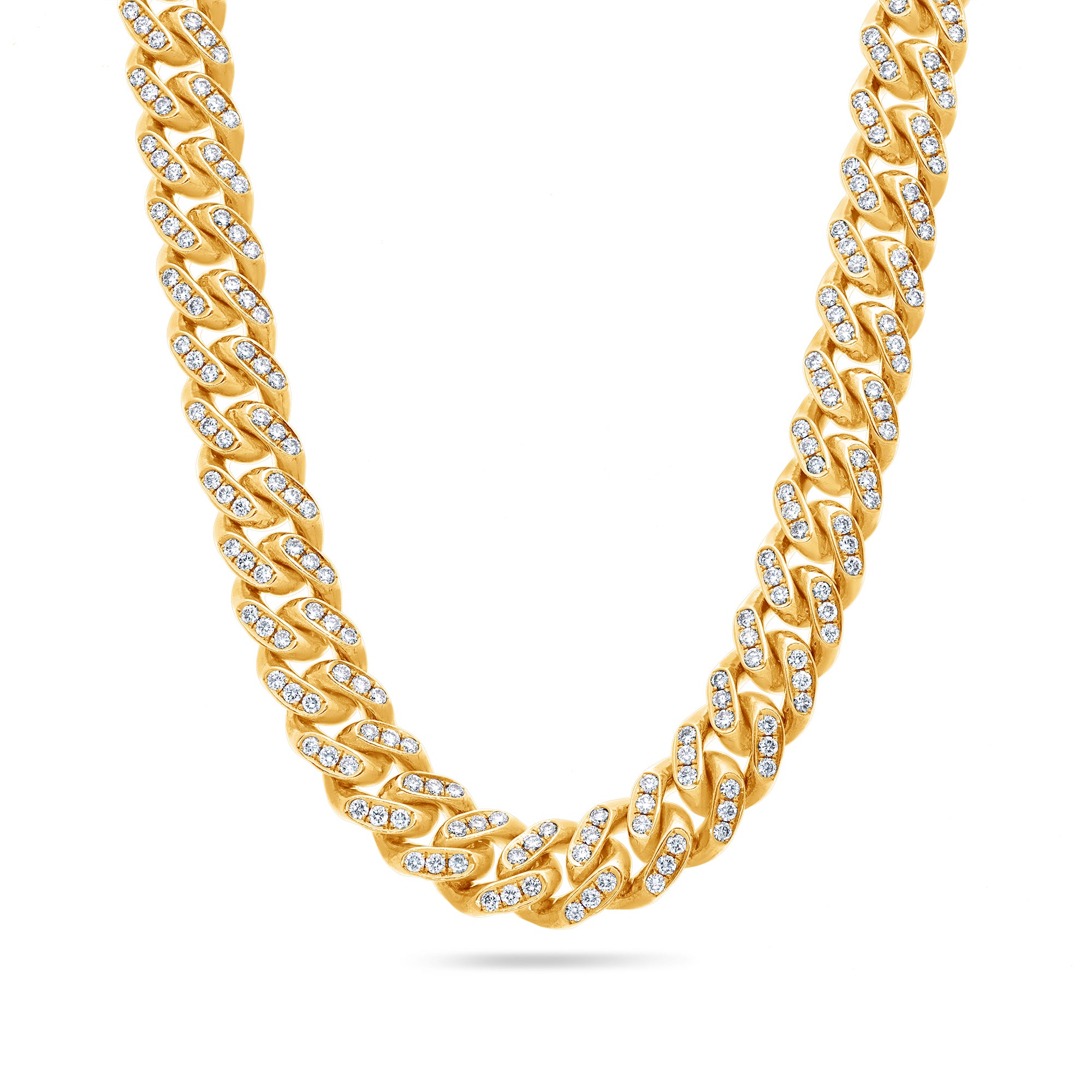 Diamond Cuban Link Chain (9mm)