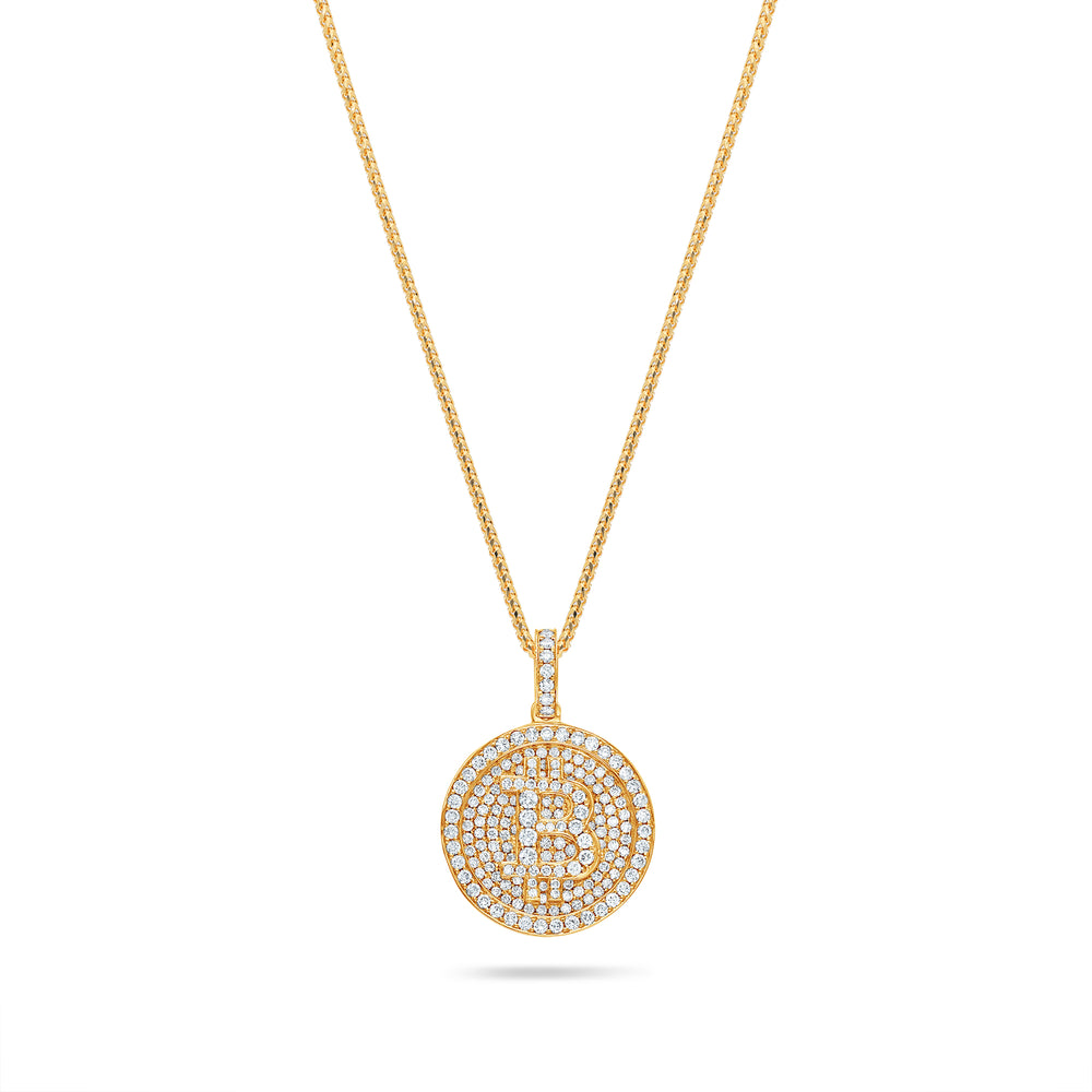 Micro Bitcoin Piece (Fully Iced)