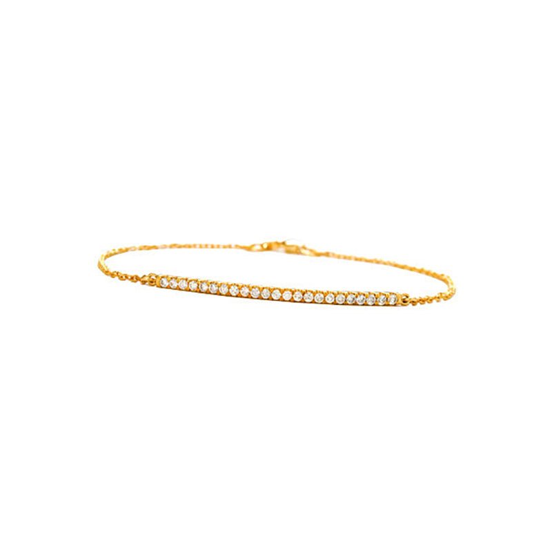 Bracelets - Elle Diamond Bracelet - ifandco.com