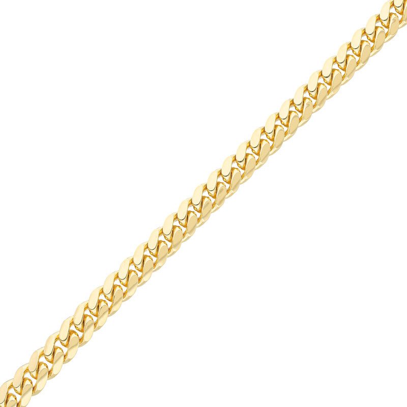 Gold Cuban Link Bracelet (10mm) (14K YELLOW GOLD) - IF & Co. Custom Jewelers