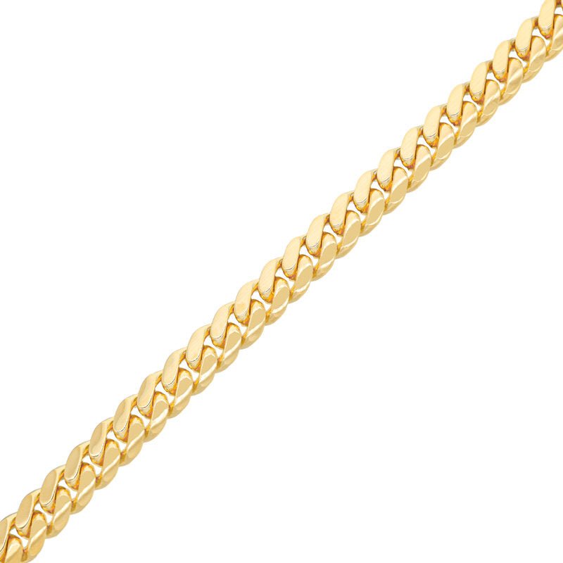 Gold Cuban Link Bracelet (11mm) (14K YELLOW GOLD) - IF & Co. Custom Jewelers