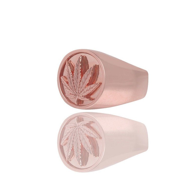 Gold Mary Jane Ring (18K ROSE GOLD) - IF & Co. Custom Jewelers