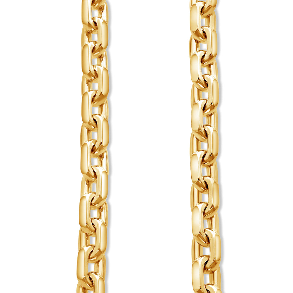 Gold Odin Link Chain (7mm)