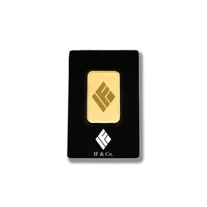 Limited PAMP x IF & Co. 1oz. Pure Gold Bar (999.9 Fine) () - IF & Co. Custom Jewelers