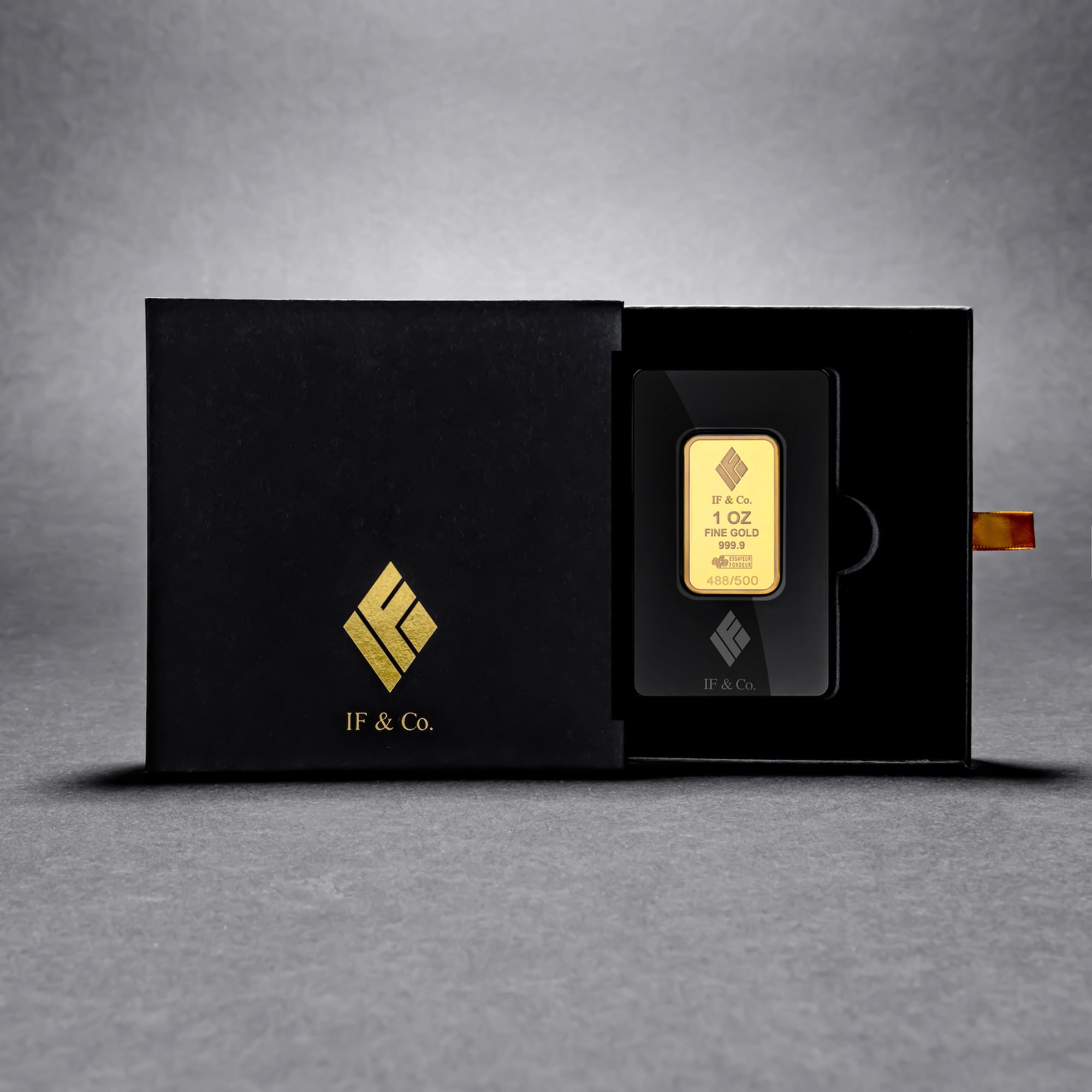 Limited PAMP x IF & Co. 1oz. Pure Gold Bar (999.9 Fine) () - IF & Co. Custom Jewelers
