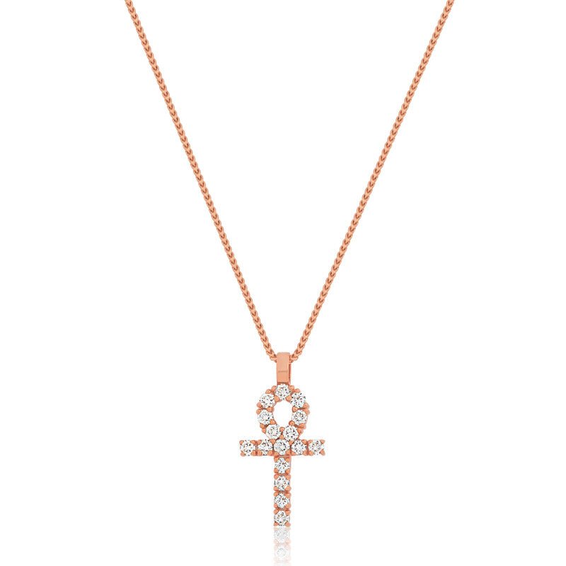 Micro Harvey Ankh (14K ROSE GOLD) - IF & Co. Custom Jewelers