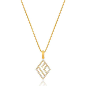 Micro IF & Co. Logo Piece (Diamonds) (14K YELLOW GOLD) - IF & Co. Custom Jewelers