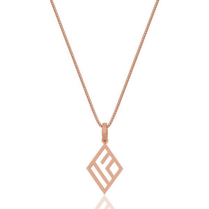 Micro IF & Co. Logo Piece (Solid Gold) (14K ROSE GOLD) - IF & Co. Custom Jewelers