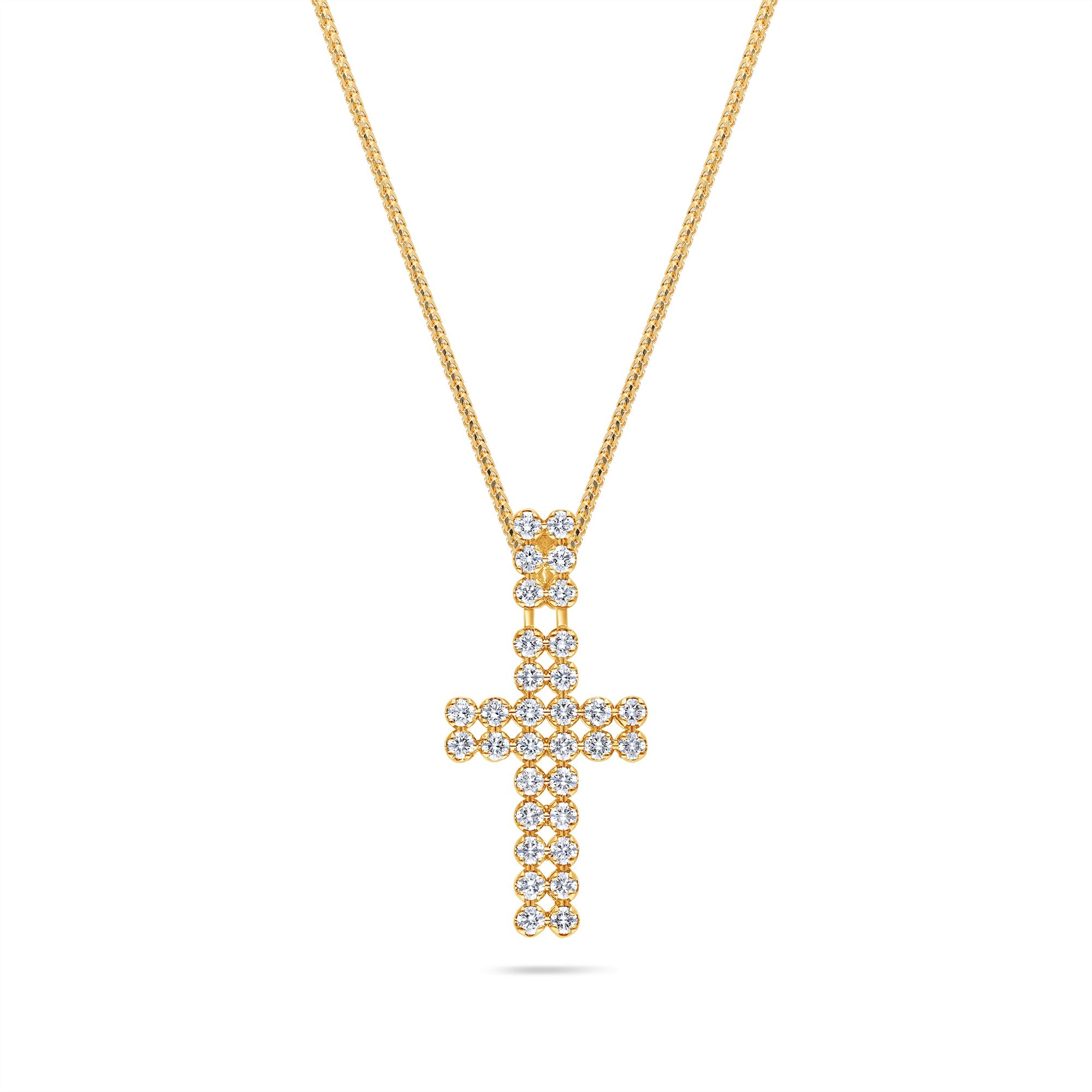 Micro Peri Cross (14K YELLOW GOLD) - IF & Co. Custom Jewelers