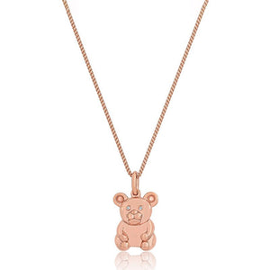 Micro Rimmer Bear Piece (14K ROSE GOLD) - IF & Co. Custom Jewelers
