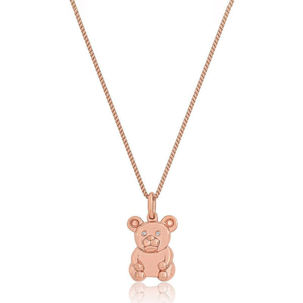 Micro Rimmer Bear Piece (14K ROSE GOLD) - IF & Co. Custom Jewelers