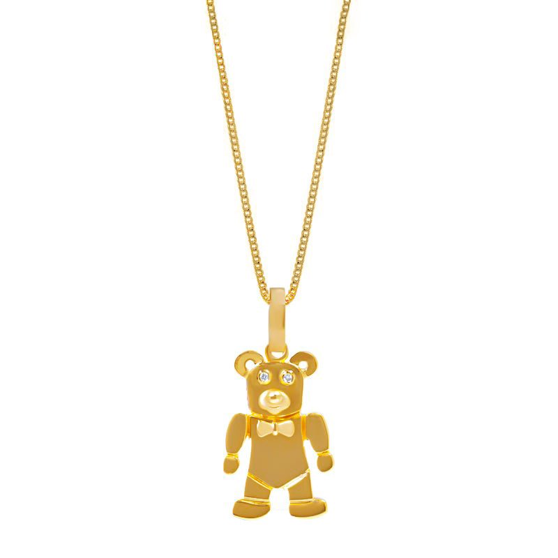 Micro Tori Bear (1997) (14K YELLOW GOLD) - IF & Co. Custom Jewelers