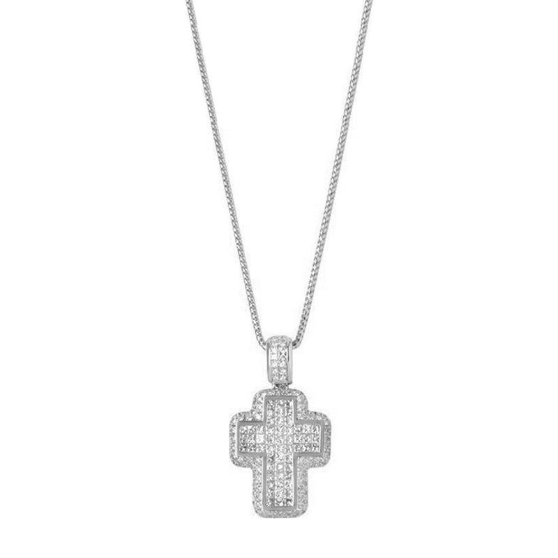 Milli Cory Cross (14K WHITE GOLD) - IF & Co. Custom Jewelers