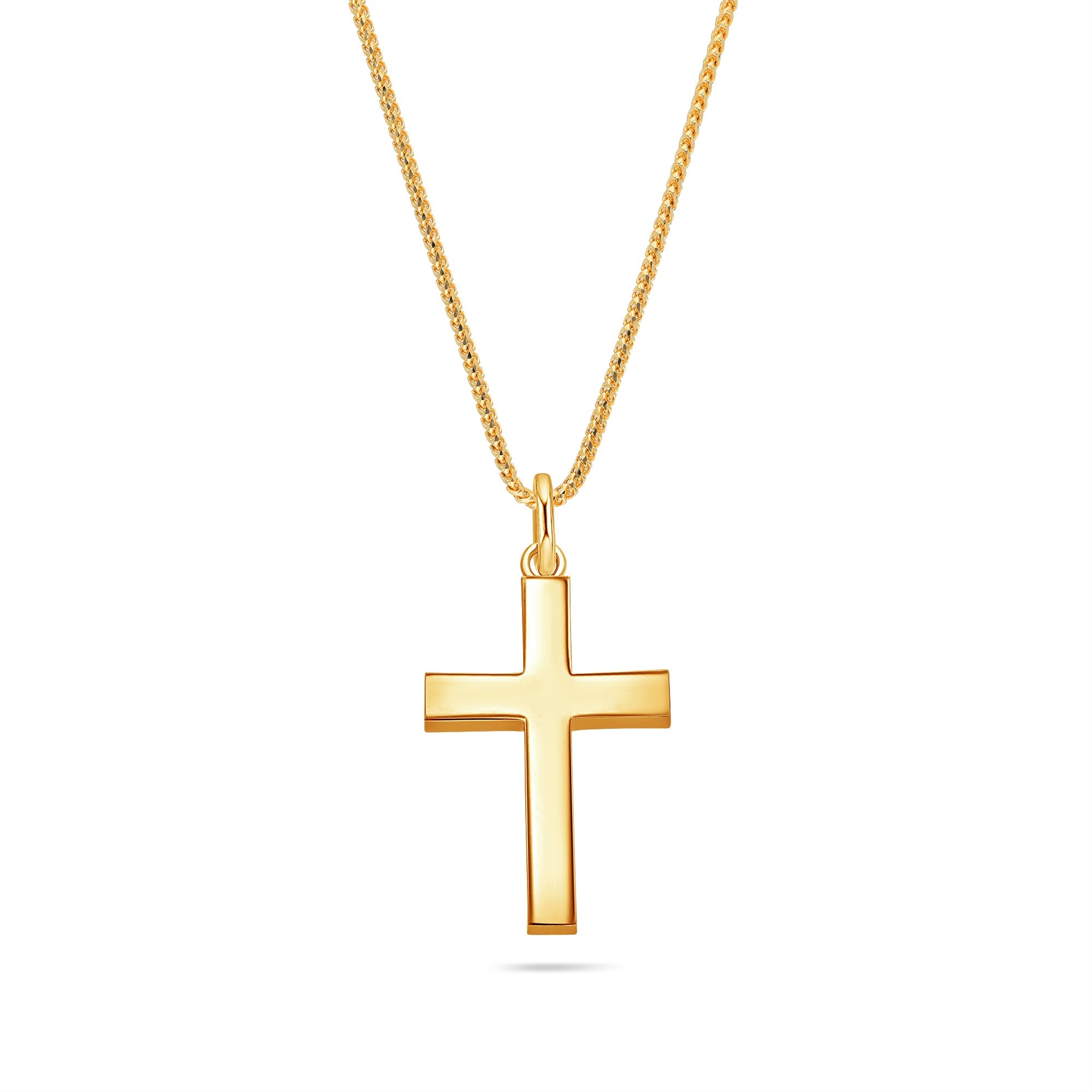 Milli Tori Cross (14K YELLOW GOLD) - IF & Co. Custom Jewelers