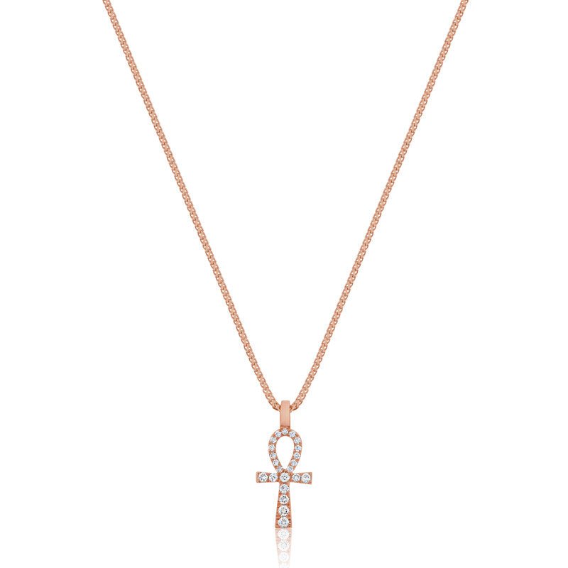 Nano Harvey Ankh (14K ROSE GOLD) - IF & Co. Custom Jewelers