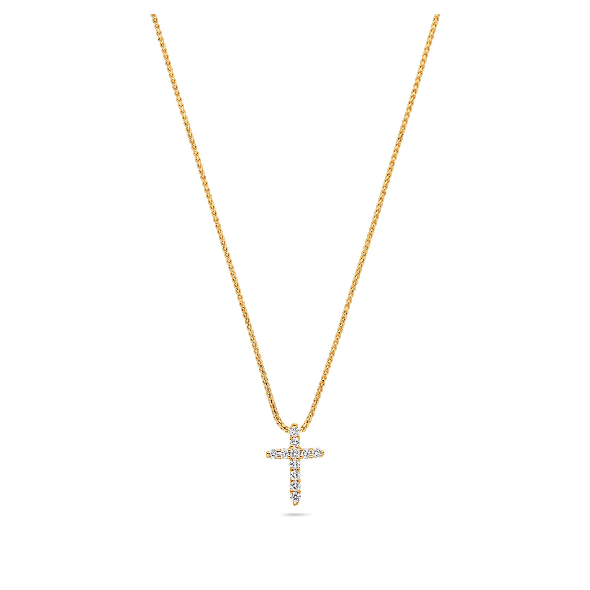 Pico Hailey Cross (14K YELLOW GOLD) - IF & Co. Custom Jewelers