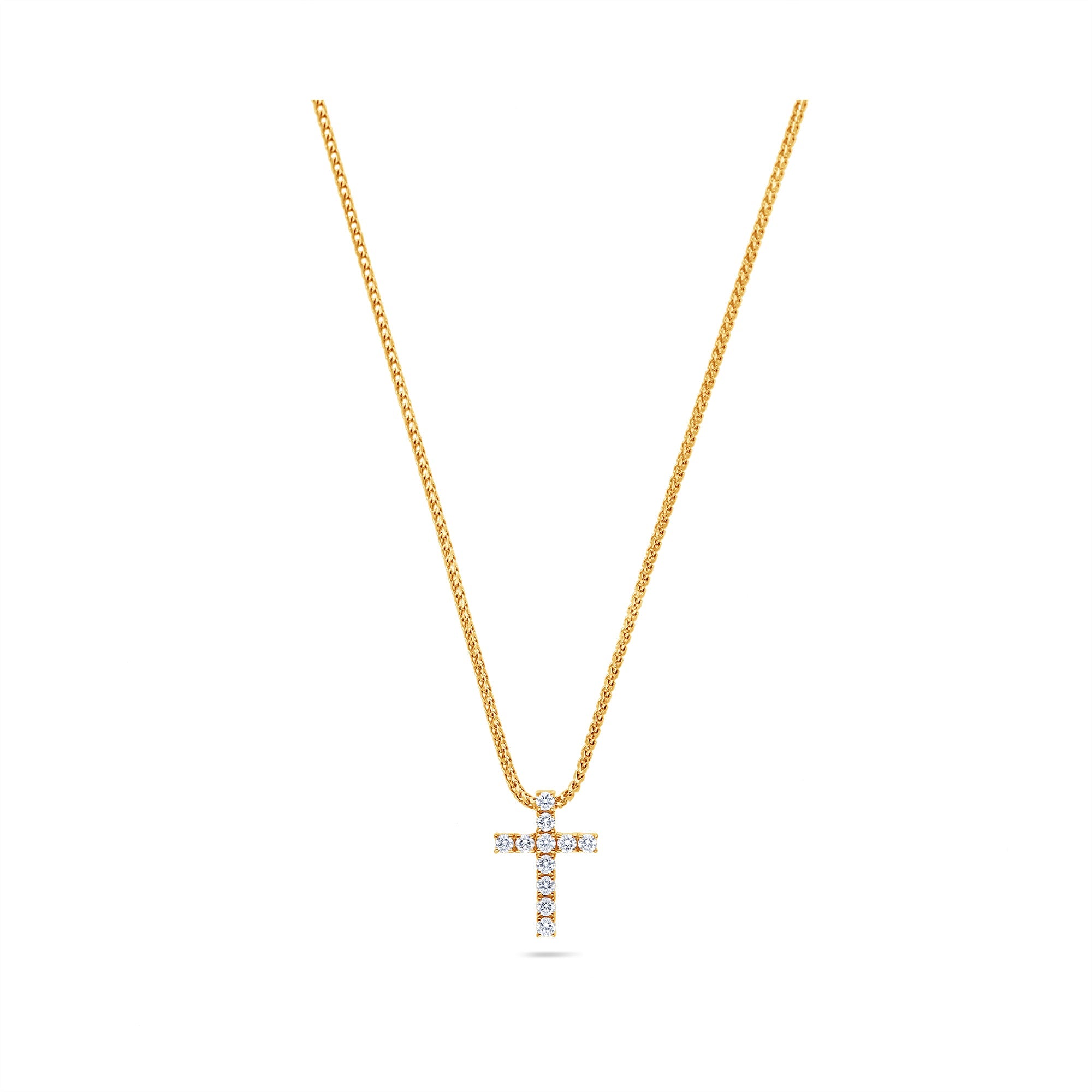 Pico Harvey Cross (14K YELLOW GOLD) - IF & Co. Custom Jewelers