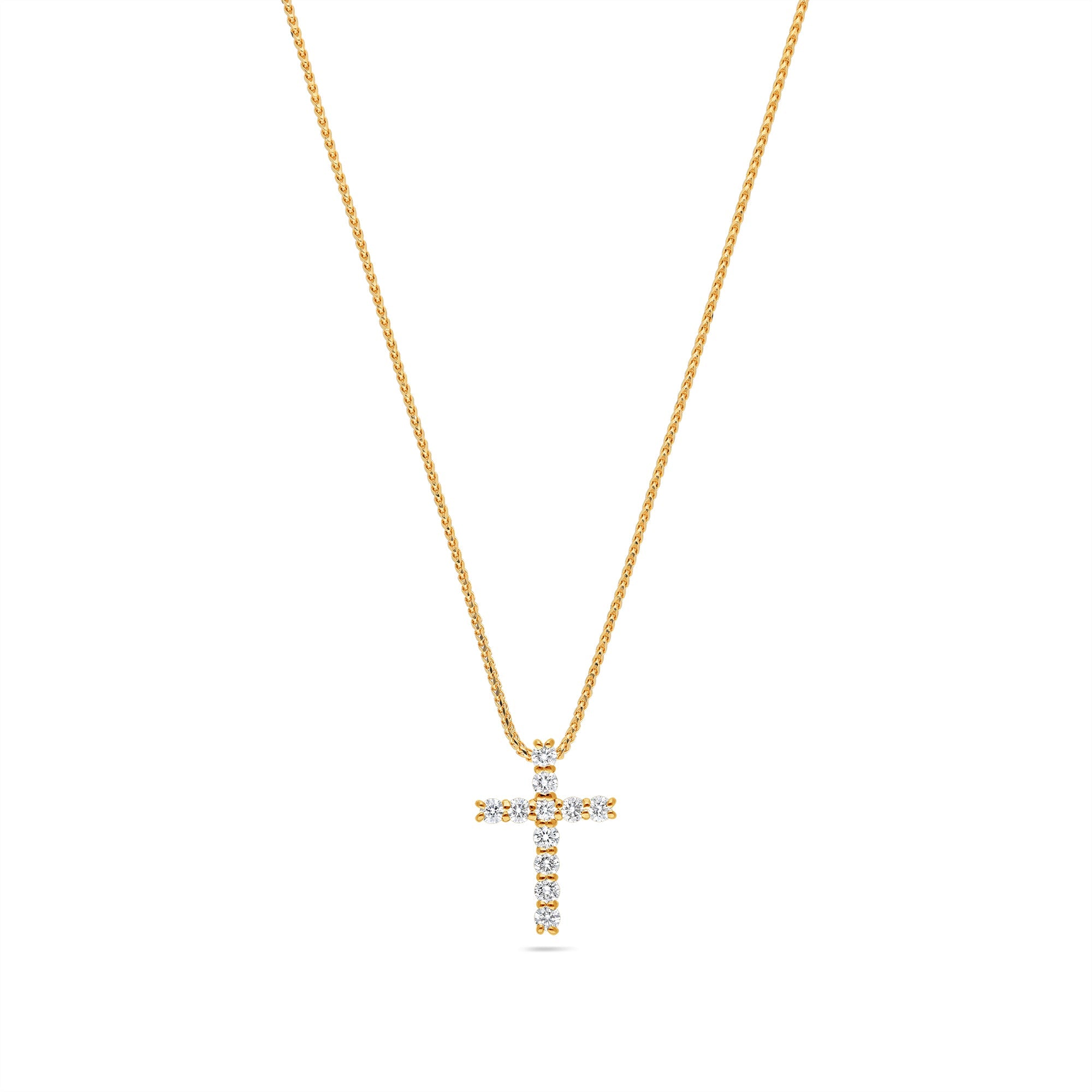 Pico Luna Cross (14K YELLOW GOLD) - IF & Co. Custom Jewelers